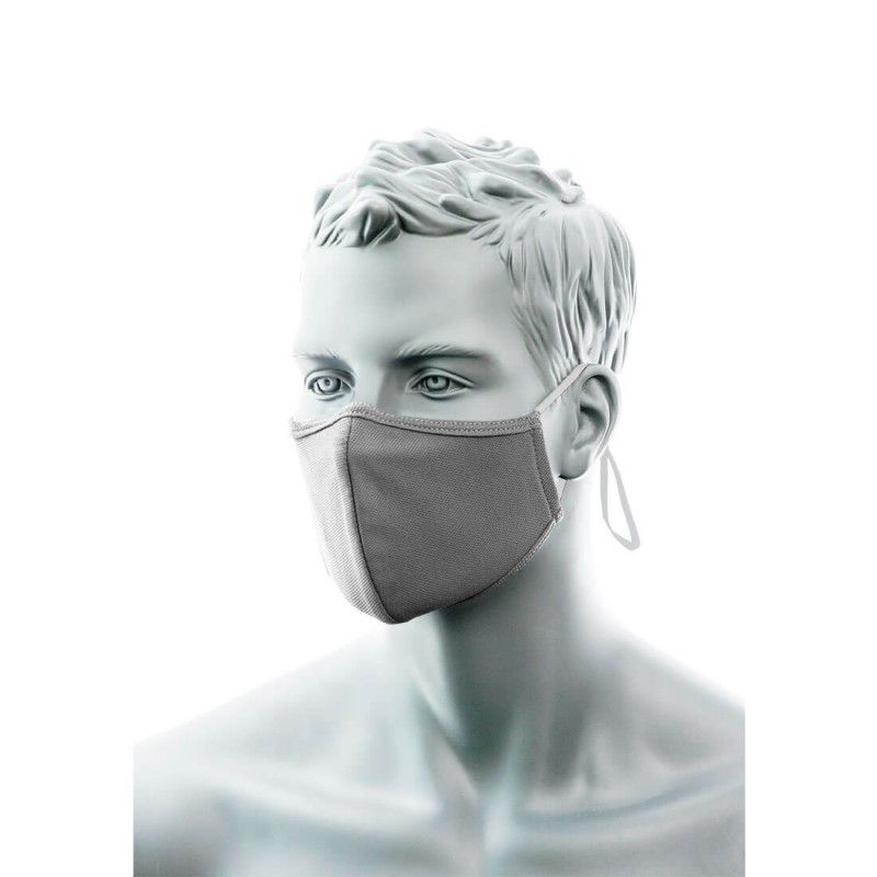 Dwuwarstwowa maska anty mikrobowa z taśmą nosową (Pk25)
