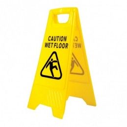 Znak ostrzegawczy Wet Floor...