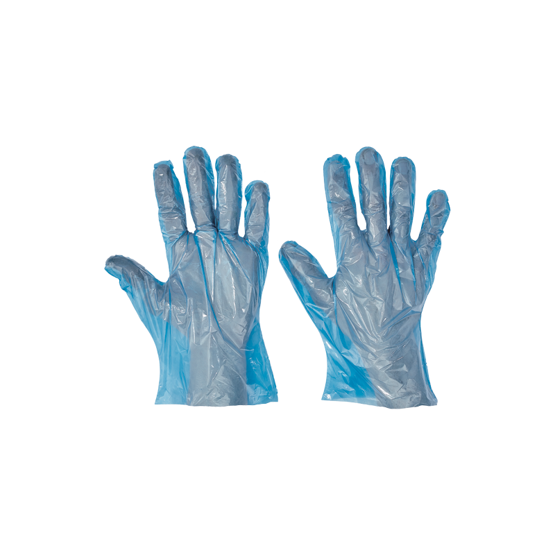 DUCK BLUE rękawice jednorazowe polietyl.
